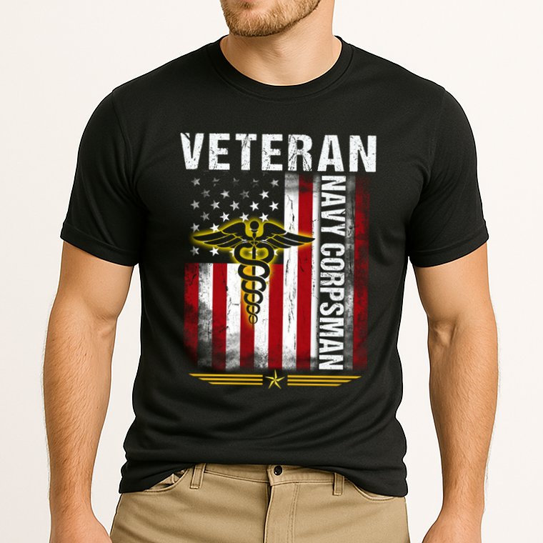 Veteran Na Vy Corpsman Cooling Performance Crew T-Shirt