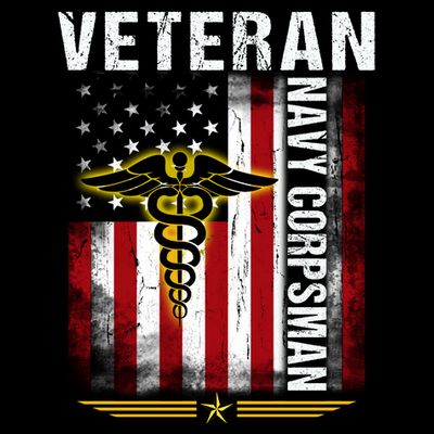 Veteran Na Vy Corpsman T-Shirt