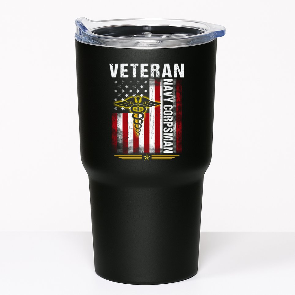 Veteran Na Vy Corpsman Tumbler