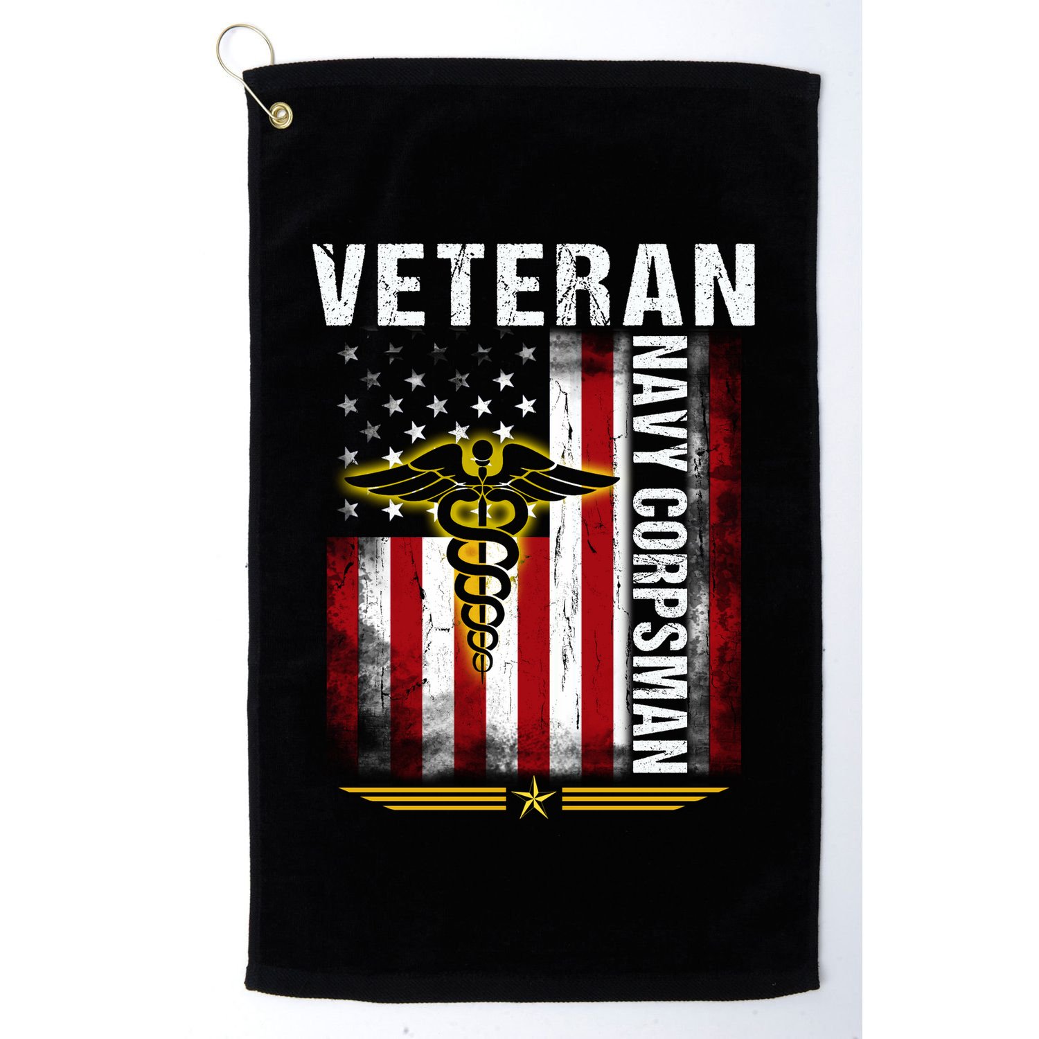 Veteran Na Vy Corpsman Golf Towel
