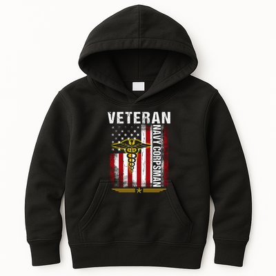 Veteran Na Vy Corpsman Kids Hoodie