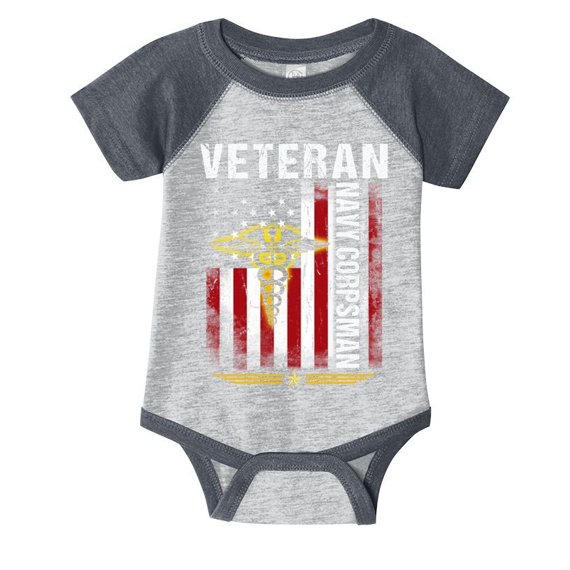 Veteran Na Vy Corpsman Infant Baby Jersey Bodysuit