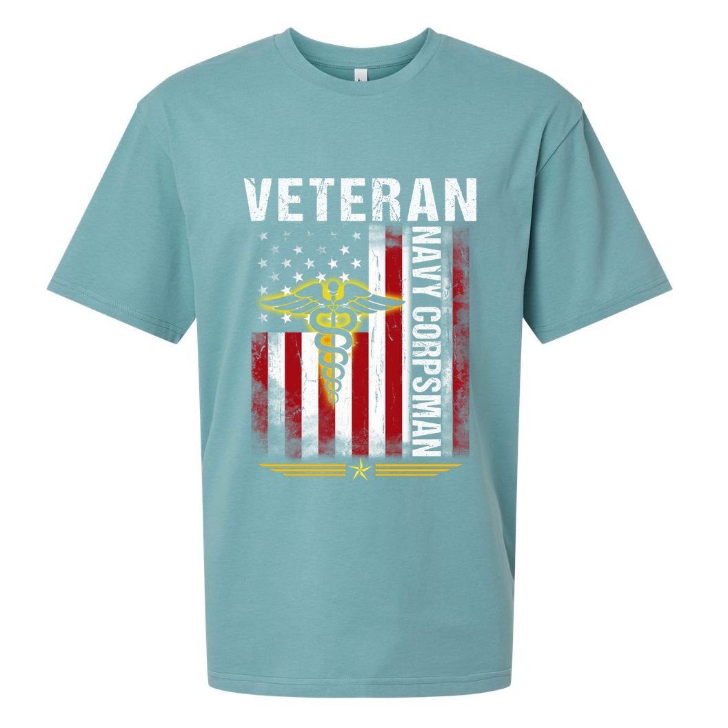 Veteran Na Vy Corpsman Sueded Cloud Jersey T-Shirt