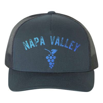 Vintage Napa Valley California Wine Country Meaningful Gift Souvenir Meaningful Yupoong Adult 5-Panel Trucker Hat