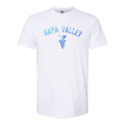 Vintage Napa Valley California Wine Country Meaningful Gift Souvenir Meaningful Softstyle CVC T-Shirt