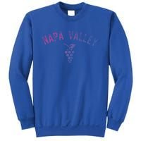 Vintage Napa Valley California Wine Country Meaningful Gift Souvenir Meaningful Sweatshirt