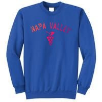 Vintage Napa Valley California Wine Country Meaningful Gift Souvenir Meaningful Sweatshirt