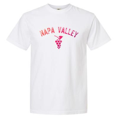 Vintage Napa Valley California Wine Country Meaningful Gift Souvenir Meaningful Garment-Dyed Heavyweight T-Shirt