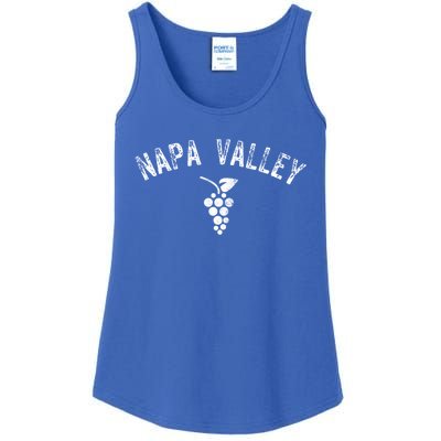 Vintage Napa Valley California Wine Country Meaningful Gift Souvenir Meaningful Ladies Essential Tank