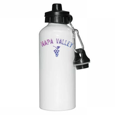 Vintage Napa Valley California Wine Country Gift Souvenir Gift Aluminum Water Bottle 