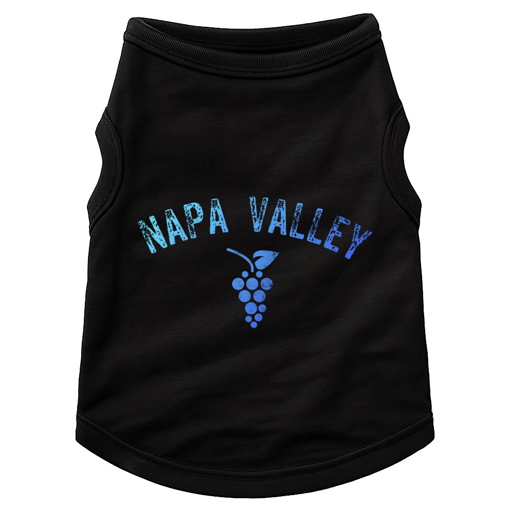 Vintage Napa Valley California Wine Country Gift Souvenir Gift Doggie Tank