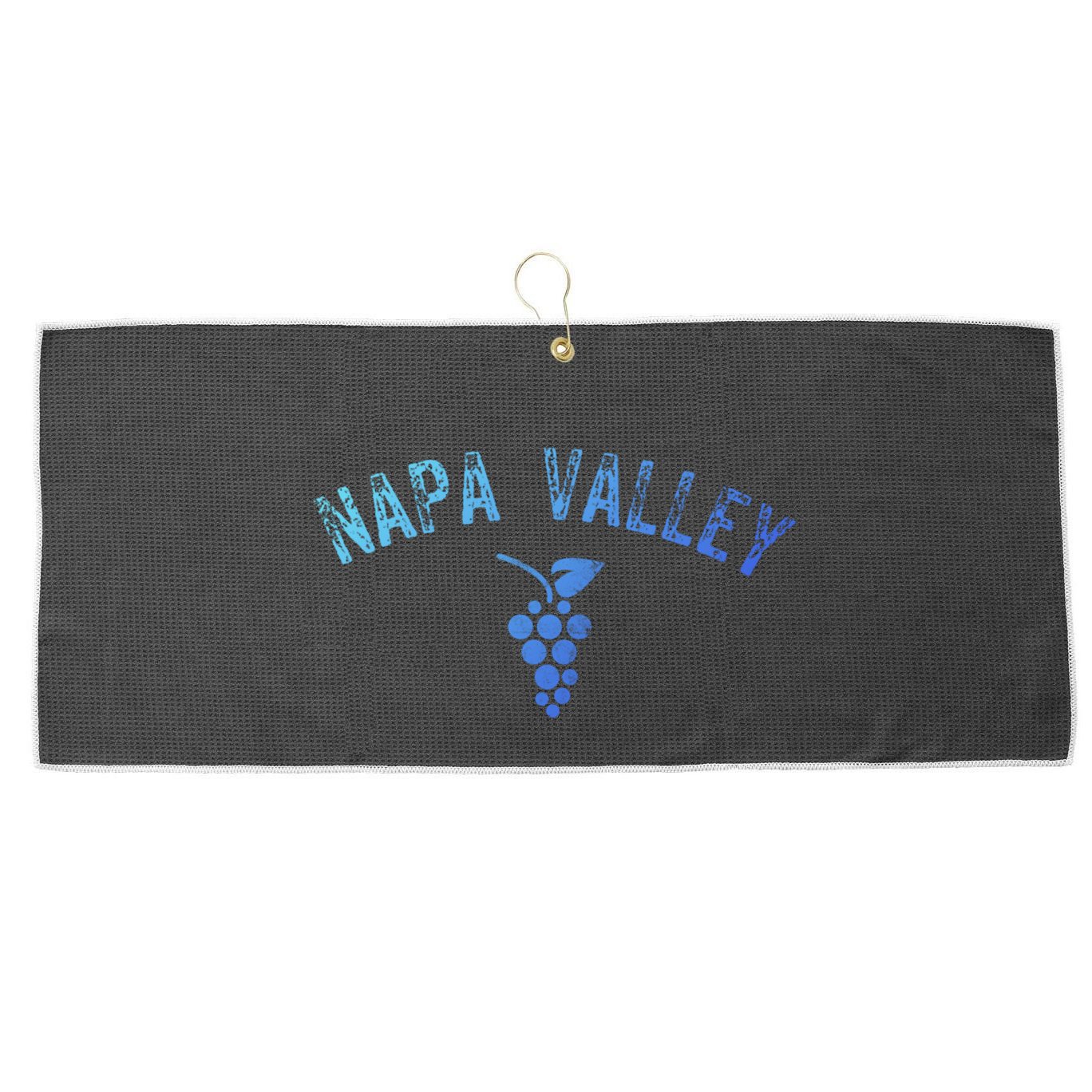 Vintage Napa Valley California Wine Country Gift Souvenir Gift Large Microfiber Waffle Golf Towel