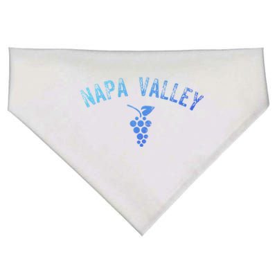 Vintage Napa Valley California Wine Country Gift Souvenir Gift USA-Made Doggie Bandana