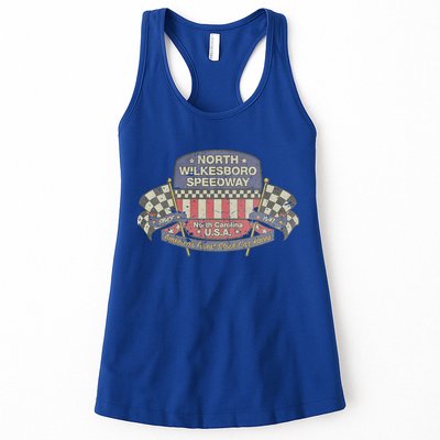 Vintage North Wilkesboro Speedway USA 1947 Car Racing Gift Womens Tank Top