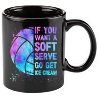 Volleyball N Women If You Want A Soft Serve 11oz C Handle Ceramic Mug