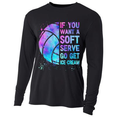 Volleyball N Women If You Want A Soft Serve Cooling Performance Long Sleeve Crew