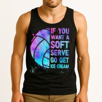 Volleyball N Women If You Want A Soft Serve Tank Top