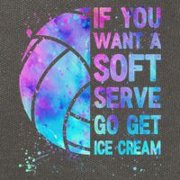 Volleyball N Women If You Want A Soft Serve Cotton Canvas Backpack