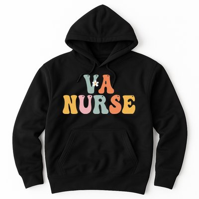 VA Nurse Week Groovy Appreciation Day For Work Hoodie