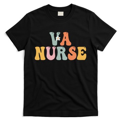 VA Nurse Week Groovy Appreciation Day For Work T-Shirt