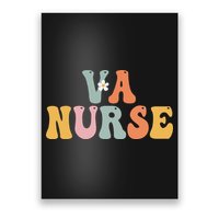 VA Nurse Week Groovy Appreciation Day For Work Poster