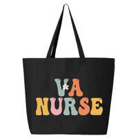 VA Nurse Week Groovy Appreciation Day For Work 25L Jumbo Tote