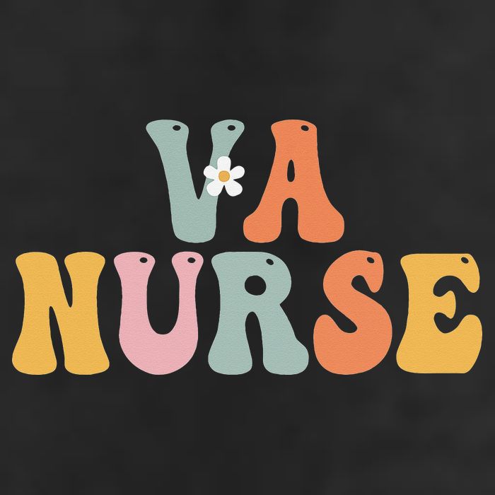 VA Nurse Week Groovy Appreciation Day For Work 25L Jumbo Tote