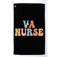 VA Nurse Week Groovy Appreciation Day For Work Golf Towel
