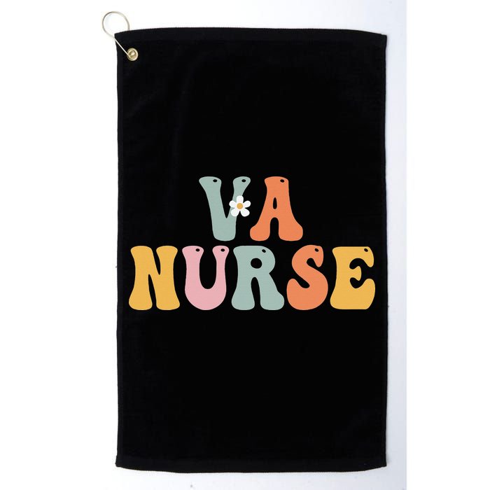 VA Nurse Week Groovy Appreciation Day For Work Golf Towel