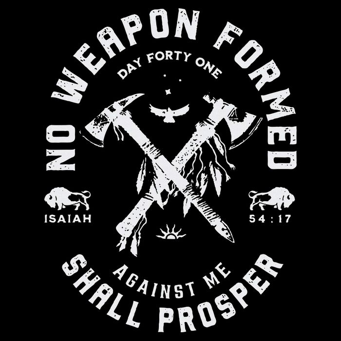 Vintage No Weapon Formed Against Me Shall Prosper Christian Long Sleeve Shirt