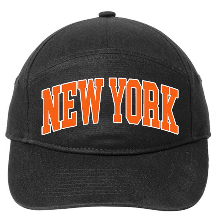 Vintage New York 7-Panel Snapback Hat