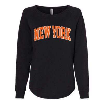 Vintage New York Womens California Wash Sweatshirt