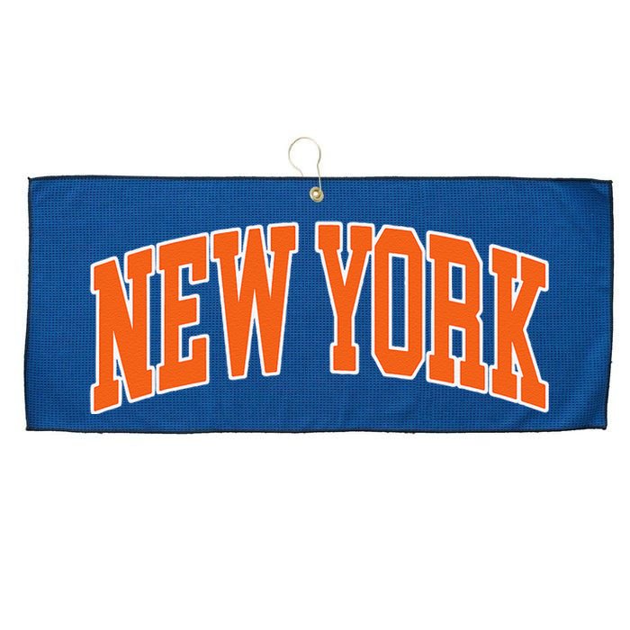 Vintage New York Large Microfiber Waffle Golf Towel