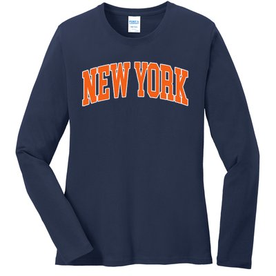 Vintage New York Ladies Long Sleeve Shirt