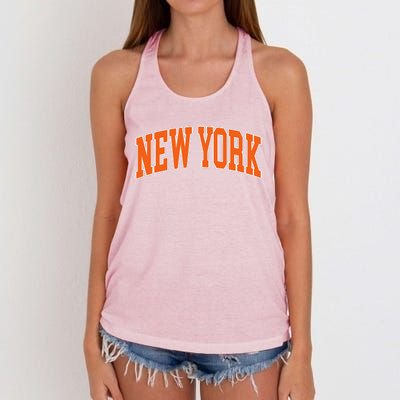 Vintage New York Women's Knotted Racerback Tank