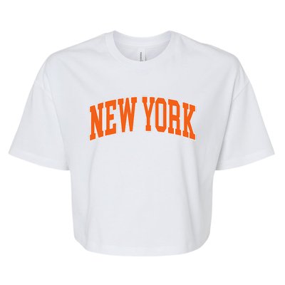 Vintage New York Bella+Canvas Jersey Crop Tee