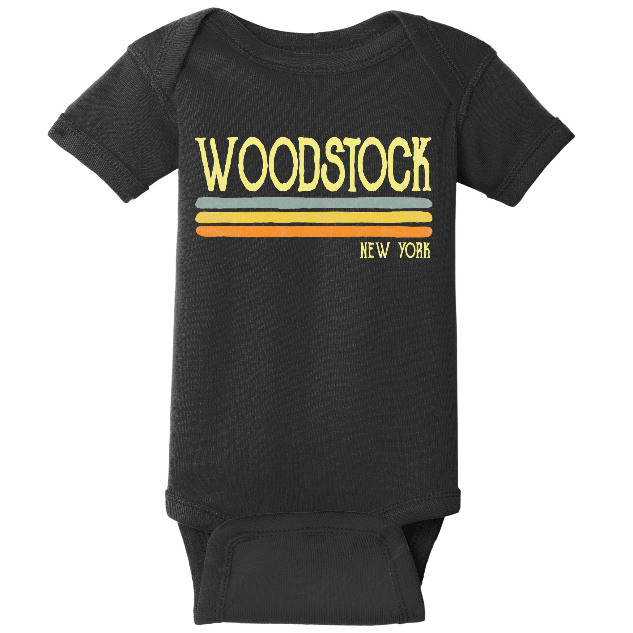Vintage New York Ny Souvenir Baby Bodysuit