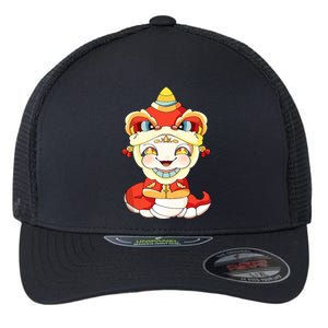 Vietnamese New Year Decorations Tet 2025 Year Of The Snake Flexfit Unipanel Trucker Cap