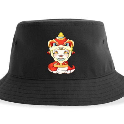 Vietnamese New Year Decorations Tet 2025 Year Of The Snake Sustainable Bucket Hat