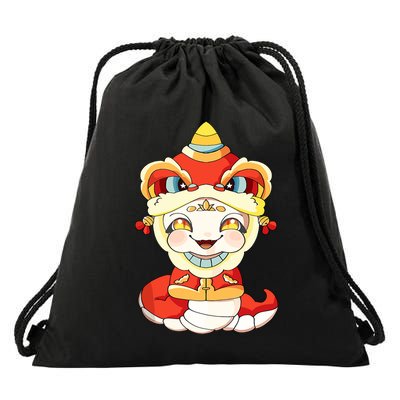 Vietnamese New Year Decorations Tet 2025 Year Of The Snake Drawstring Bag