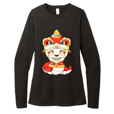 Vietnamese New Year Decorations Tet 2025 Year Of The Snake Womens CVC Long Sleeve Shirt