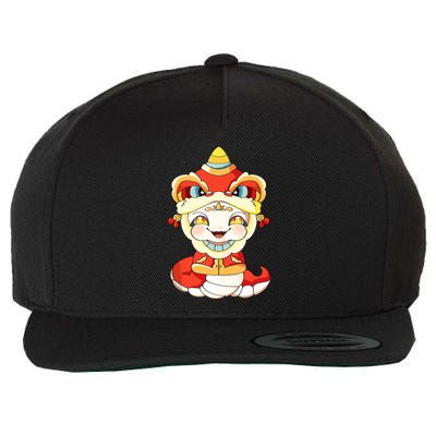 Vietnamese New Year Decorations Tet 2025 Year Of The Snake Wool Snapback Cap