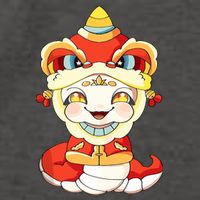Vietnamese New Year Decorations Tet 2025 Year Of The Snake Vector Backpack
