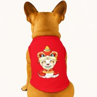Vietnamese New Year Decorations Tet 2025 Year Of The Snake Doggie Tank