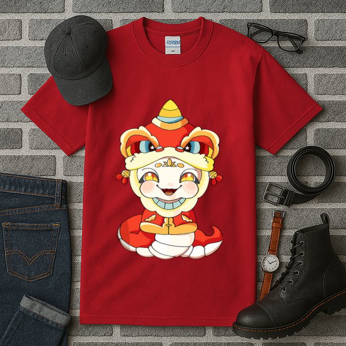 Vietnamese New Year Decorations Tet 2025 Year Of The Snake Tall T-Shirt