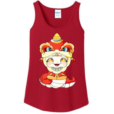 Vietnamese New Year Decorations Tet 2025 Year Of The Snake Ladies Essential Tank