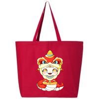 Vietnamese New Year Decorations Tet 2025 Year Of The Snake 25L Jumbo Tote