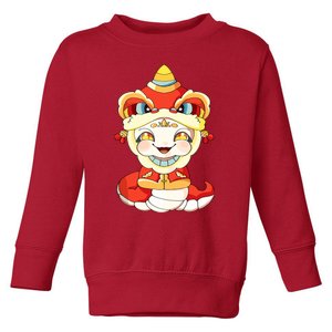 Vietnamese New Year Decorations Tet 2025 Year Of The Snake Toddler Sweatshirt