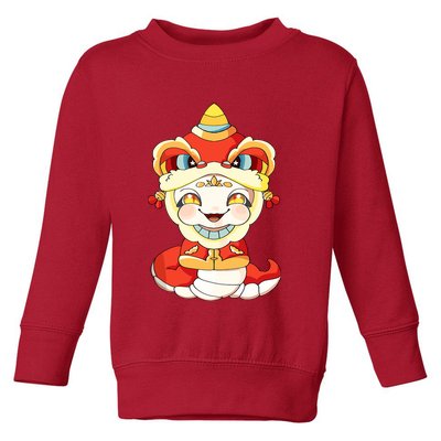 Vietnamese New Year Decorations Tet 2025 Year Of The Snake Toddler Sweatshirt