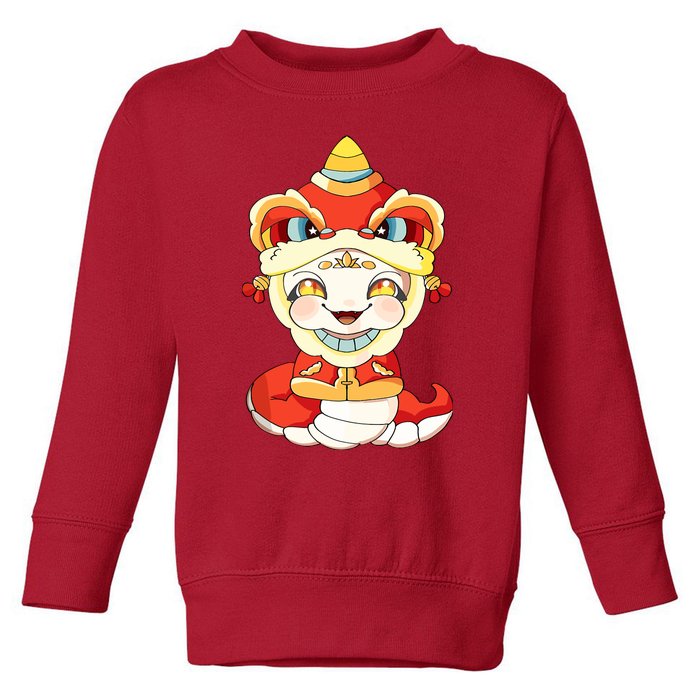 Vietnamese New Year Decorations Tet 2025 Year Of The Snake Toddler Sweatshirt